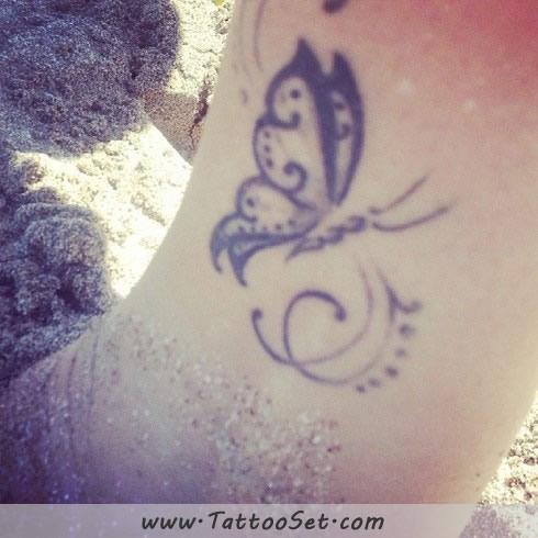 Butterfly tattoo for women