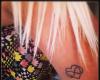Heart infinite tattoo for women