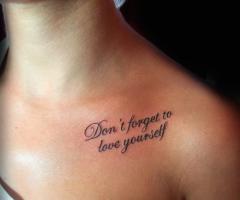 Love Tattoo Quote