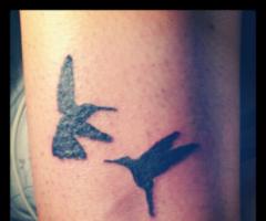 Hummingbird tattoo