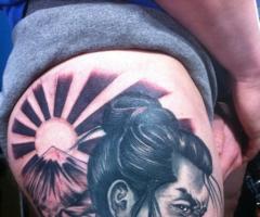 Best samurai tattoo