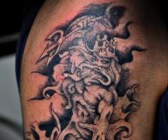 Poseidon tattoo ideas