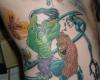 Hulk and Fantastic Four tattoo