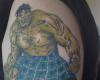 Hulk tattoo