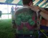 Hulk tattoo on back