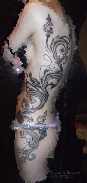 back tattoo for girls