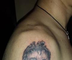 in memory of his brother