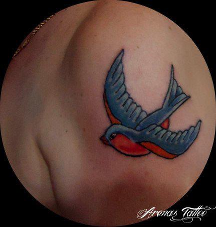 tatuaje golondrina
