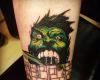 Hulk tattoo