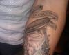 hour glass tattoo