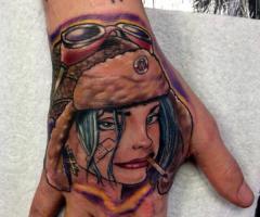 Tank Girl tattoo