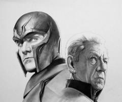 Magneto future and past tattoo