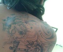 Reforma de uma tatuagem antiga