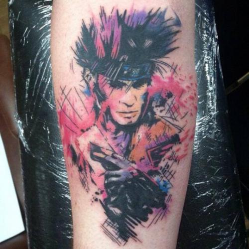 Gambit tattoo