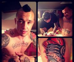Tatuaje de Radja Nainggolan
