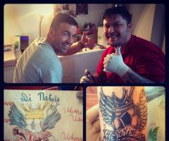 Tatuaje de Antonio Di Natale