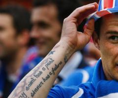 Barry Ferguson quote Irish tattoo poet Oscar Wilde