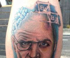 Tatuaje de Heisenberg Jesse Pinkman