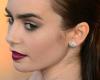 Lily Collins love tattoo