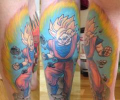 Dragon Ball Z tattoo