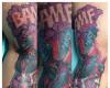 Kurt Wagner aka Nightcrawler tattoo