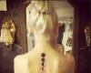 Planet back tattoo