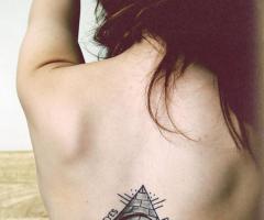 Tatuagem All seeing eye illuminati freemason