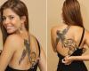 Ave fenix back tattoo