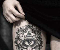 all seeing eye tattoo