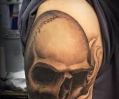 Skull tattoo