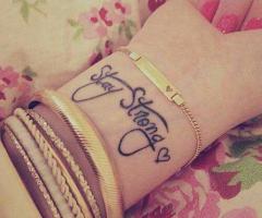 Stay Strong tattoo