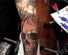 Skull tattoo