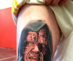 Palpatine tattoo