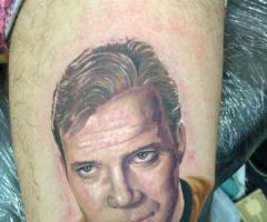 Captain Kirk tattoo