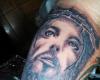AUTO TATTOO JESUS