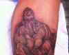 Hulk tattoo