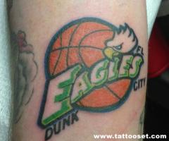 Florida Gulf Coast university tattoo