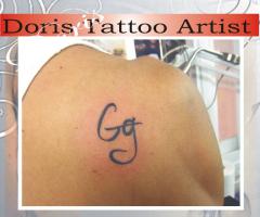 Letters tattoos