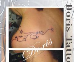 Stars tattoo tribal