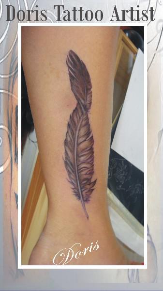 Feather tattoo