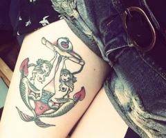 Mermaid tattoo designs