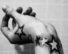 Stars tattoo on wrist