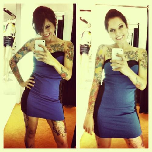 Female tattoo on Tumblr