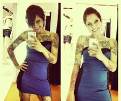 Female tattoo on Tumblr