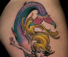 Mermaid tattoo designs