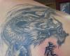 Dragon chinese tattoo