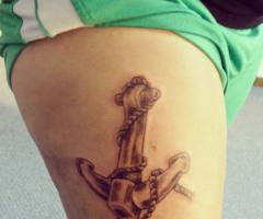 Anchor tattoo