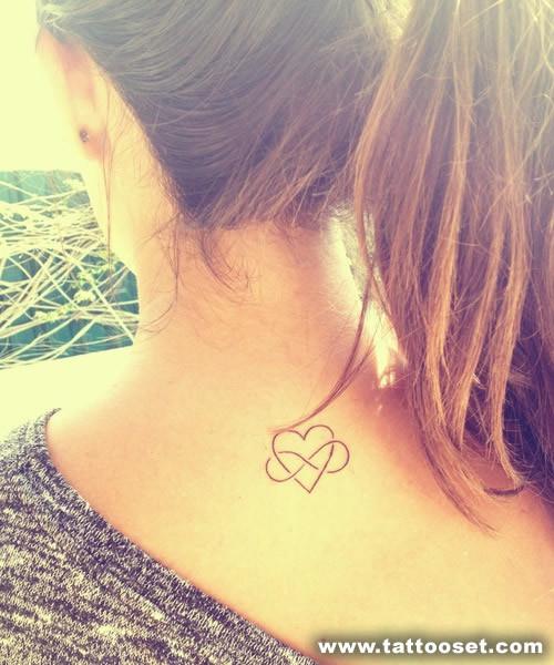 Heart and infinity tattoo