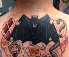 Batman clasic tattoo
