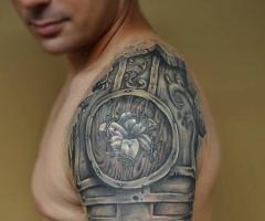 Tatuajes originales en el brazo para hombres